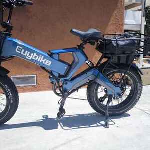 2026 Euybike K6 Pro Max (K6F) Blue and Silver, gray or bare metal