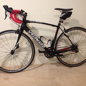 2013 Specialized Roubaix  Black, Red, and White