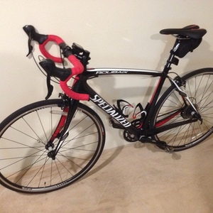 2013 Specialized Roubaix  Black, Red, and White