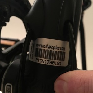 2017 Priority Bicycles Continuum Onyx Black