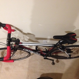 2013 Specialized Roubaix  Black, Red, and White