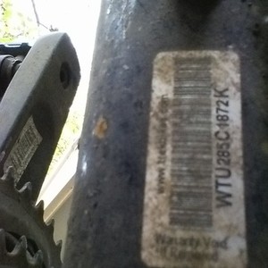 2016 Trek Trek 8.3 DS 17.5 TRE Stickers tape or other cover-up, Black, and Blue