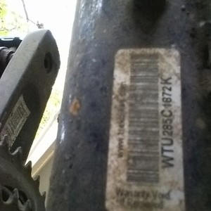 2016 Trek Trek 8.3 DS 17.5 TRE Stickers tape or other cover-up, Black, and Blue