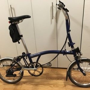 2013 Brompton Bicycle H6L Blue