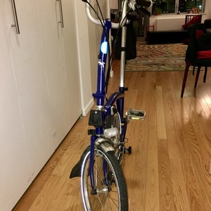 2013 Brompton Bicycle H6L Blue