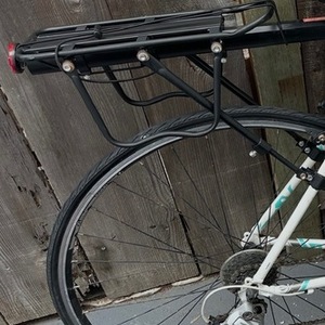 Trek Alpha Aluminum White, Teal, and Silver, gray or bare metal