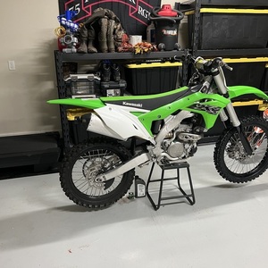 2019 Kawasaki KX250 e-motorcycle Green