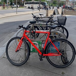 Decathlon Elops 500 Singlespeed Orange