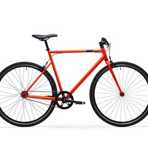 Decathlon Elops 500 Singlespeed Orange