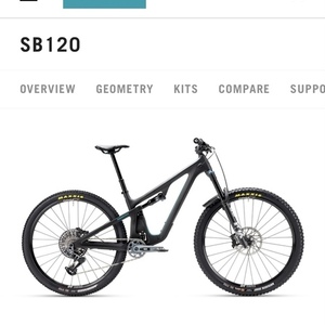 2024 Yeti SB120 Black