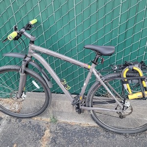 2011 Specialized Hardrock Disc 29er Silver, gray or bare metal