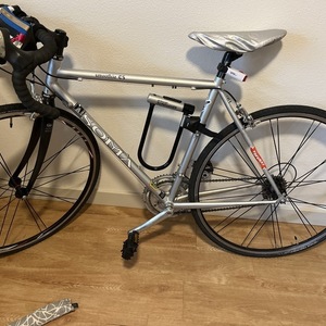 Soma ES road frameset Silver, gray or bare metal