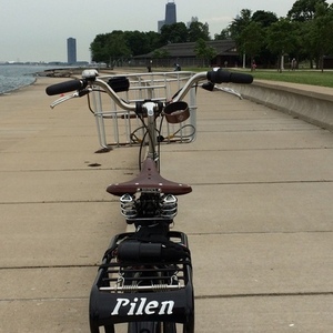 2013 Pilen Step Through  Black