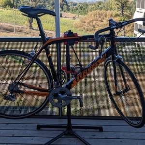 2018 Wilier GTR Granturismo (Frame size XL / 58) Black and Orange