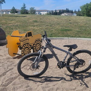 2026 Nishiki Youth 24" Colorado mountain bike Silver, gray or bare metal