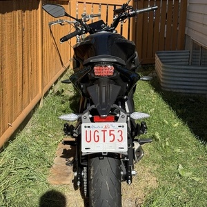 2023 CFMOTO 650NK e-motorcycle Black