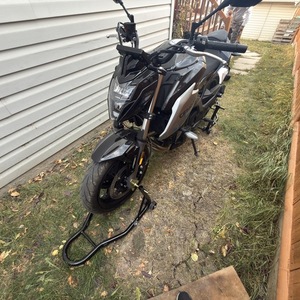 2023 CFMOTO 650NK e-motorcycle Black
