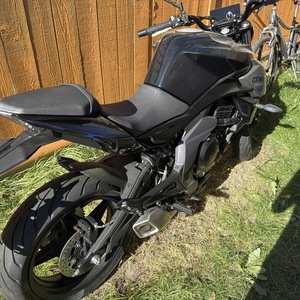 2023 CFMOTO 650NK e-motorcycle Black