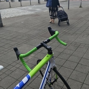 2013 Cannondale Supersix Evo Red White, Green, and Blue
