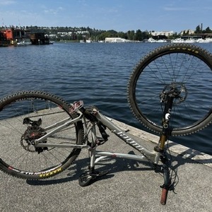 2013 Niner Jet 9 Silver, gray or bare metal