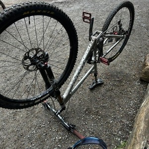 2013 Niner Jet 9 Silver, gray or bare metal