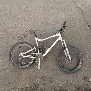 2011 Giant Trance X0 Silver, gray or bare metal