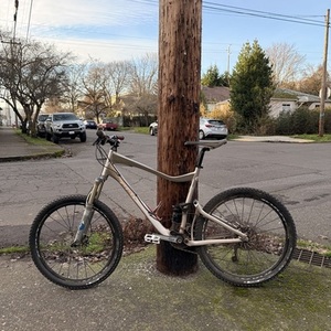 2011 Giant Trance X0 Silver, gray or bare metal