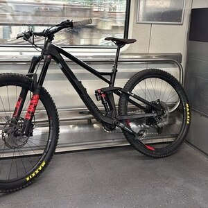 2019 Cube Stereo 150 C:62 Race Black and Red