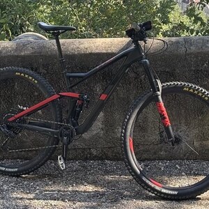 2019 Cube Stereo 150 C:62 Race Black and Red
