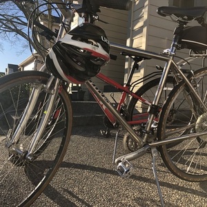 2003 Jamis Coda Silver, gray or bare metal