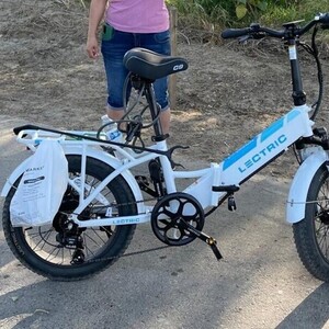 2023 Lectric eBikes XP 30 White and Blue