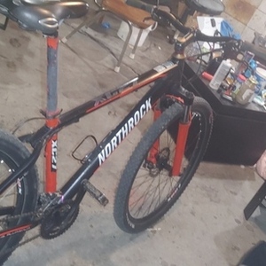 2021 Northrock Northrock diamond frame Black, Red, and White
