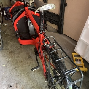 2018 Larry Vs Harry Bullitt cargo bike Red