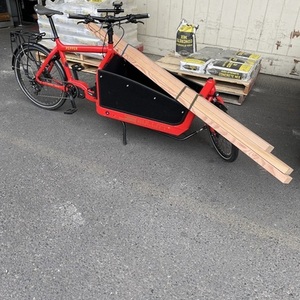 2018 Larry Vs Harry Bullitt cargo bike Red