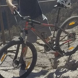 2015 Giant Talon 3 Silver or Gray and Red