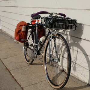 1985 Miyata 1000 Silver or Gray and Yellow or Gold
