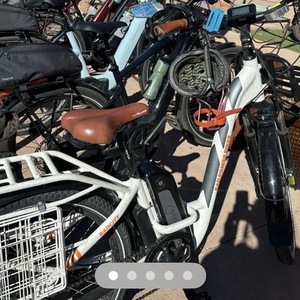 2019 Rad Power Bikes city White and Orange