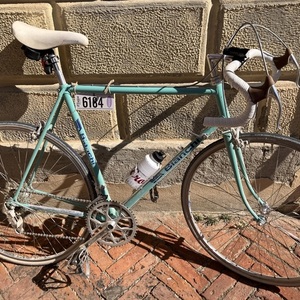 1983 Bianchi Rekord 841 Teal, Green, and Blue