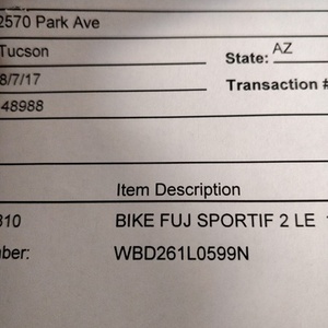 2017 Fuji Sportif 2.0 Blue