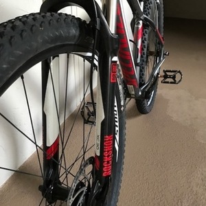 2015 Specialized Crave Silver or Gray, Red, and White