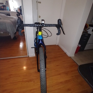 2018 Salsa Salsa Cutthroat Rival 1 Blue and Yellow or Gold