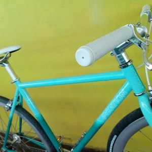 2017 Fyxation Track Geometry, Full 4130 Chromoly Eastside Frame/Fork. Two Tone Paint Teal