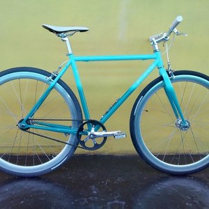 2017 Fyxation Track Geometry, Full 4130 Chromoly Eastside Frame/Fork. Two Tone Paint Teal