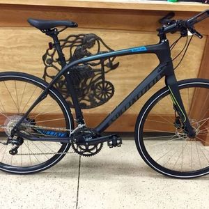 Specialized Black, Blue, and Green