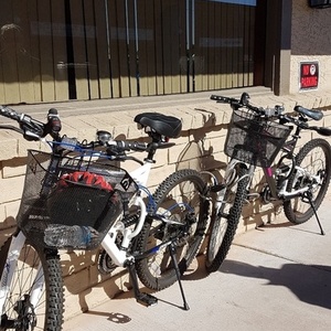 2017 CCM Mountain style White, Blue, and Black