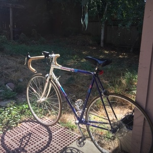 Specialized Allez White, Blue, and Pink