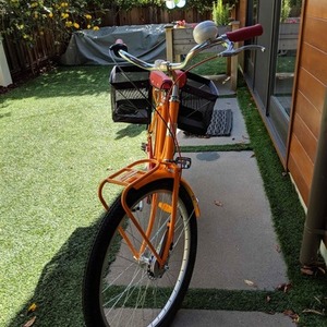 2018 Republic Plato Dutch Step Thru Orange