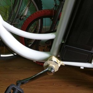 2017 Nakto City Electric Bicycle 26" Camel White