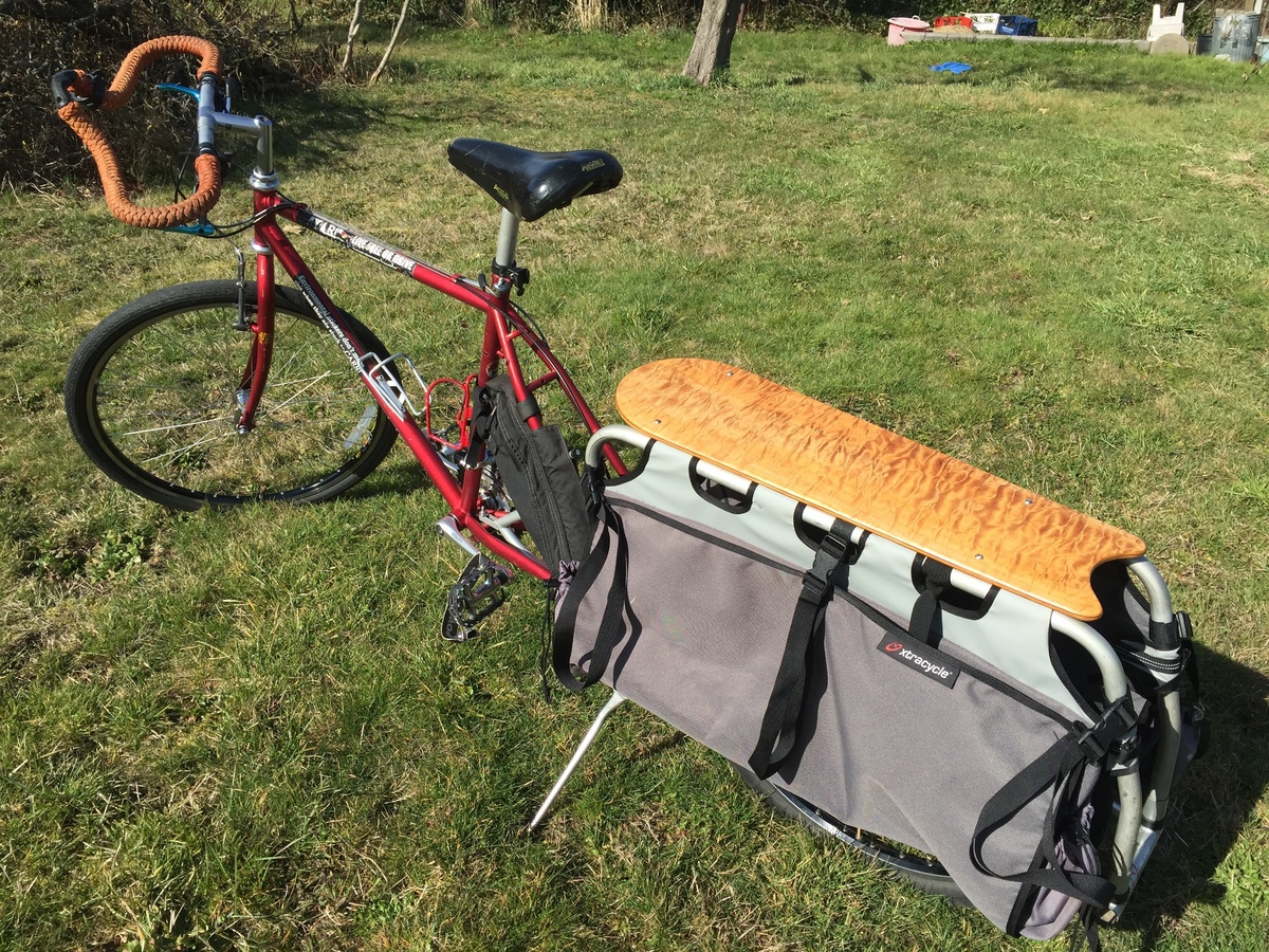 Xtracycle free radical cargo bike rear