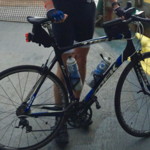 2011 Trek Madone 4.5 Black, Blue, and White